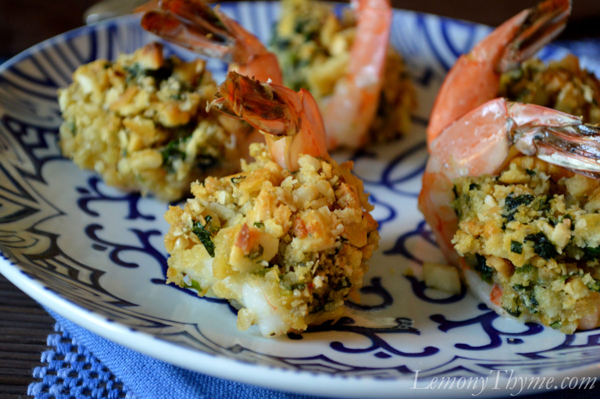 Baked Stuffed Jumbo Shrimp Recipe