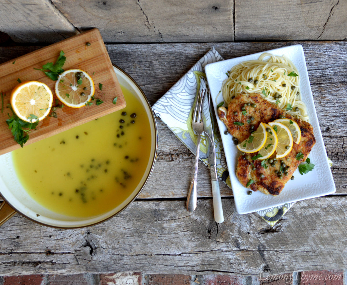 Chicken Piccata with Angel Hair Pasta Recipe