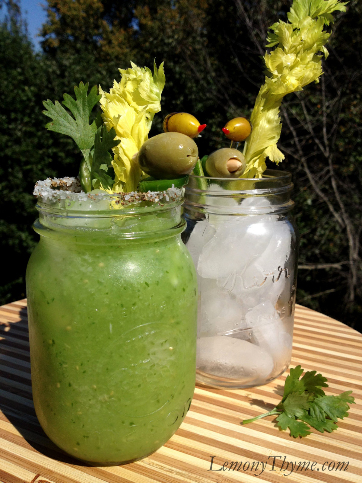 Green Bloody Mary (Tomatillo Bloody Mary Mix)