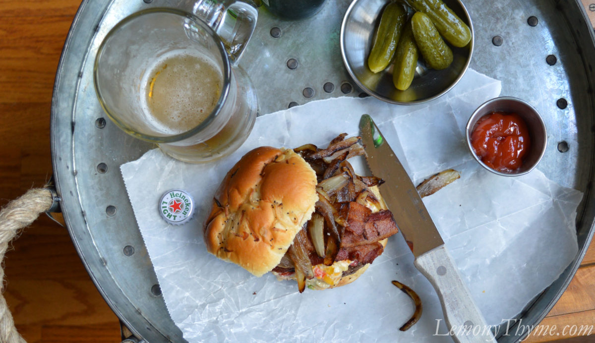 Isle of Palms Burger - Lemony Thyme