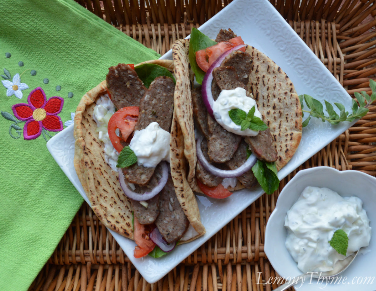 Gluten-Free Lamb Gyro Wraps (AIP)