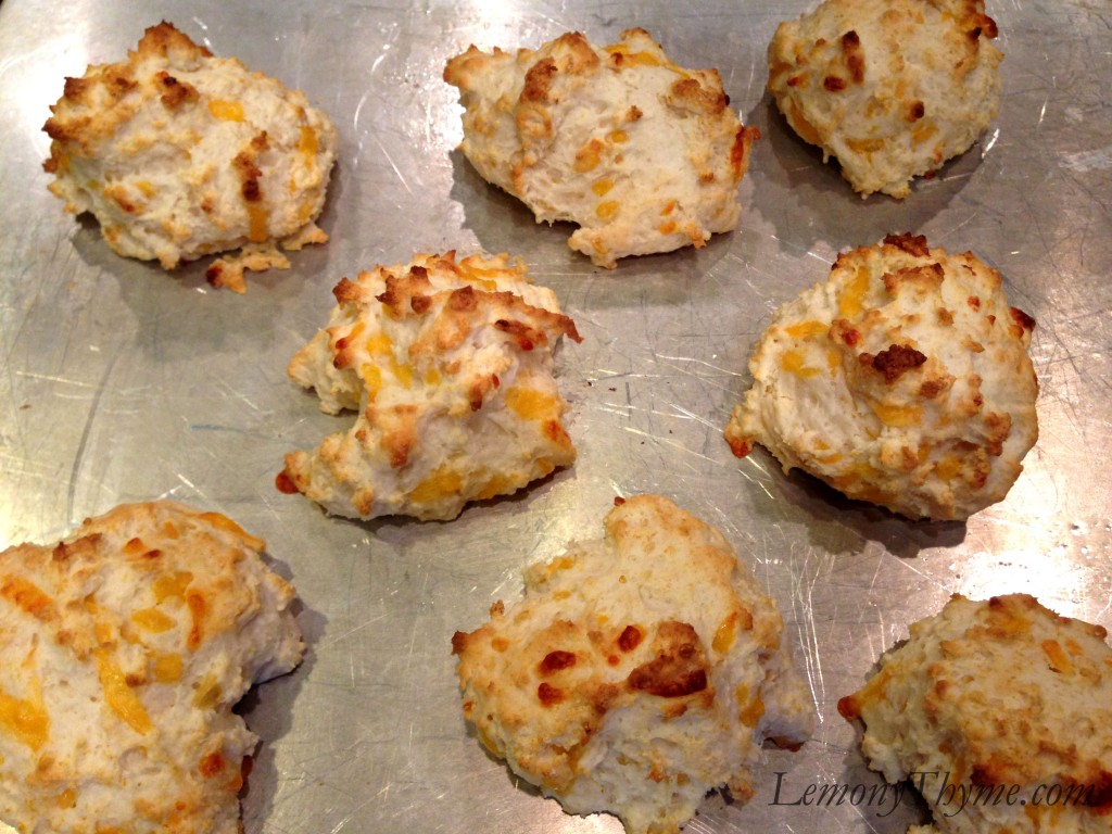 how with Cheddar Thyme bisquick Inspired} to make biscuits Lemony Lobster {Red Buttermilk  Biscuits buttermilk