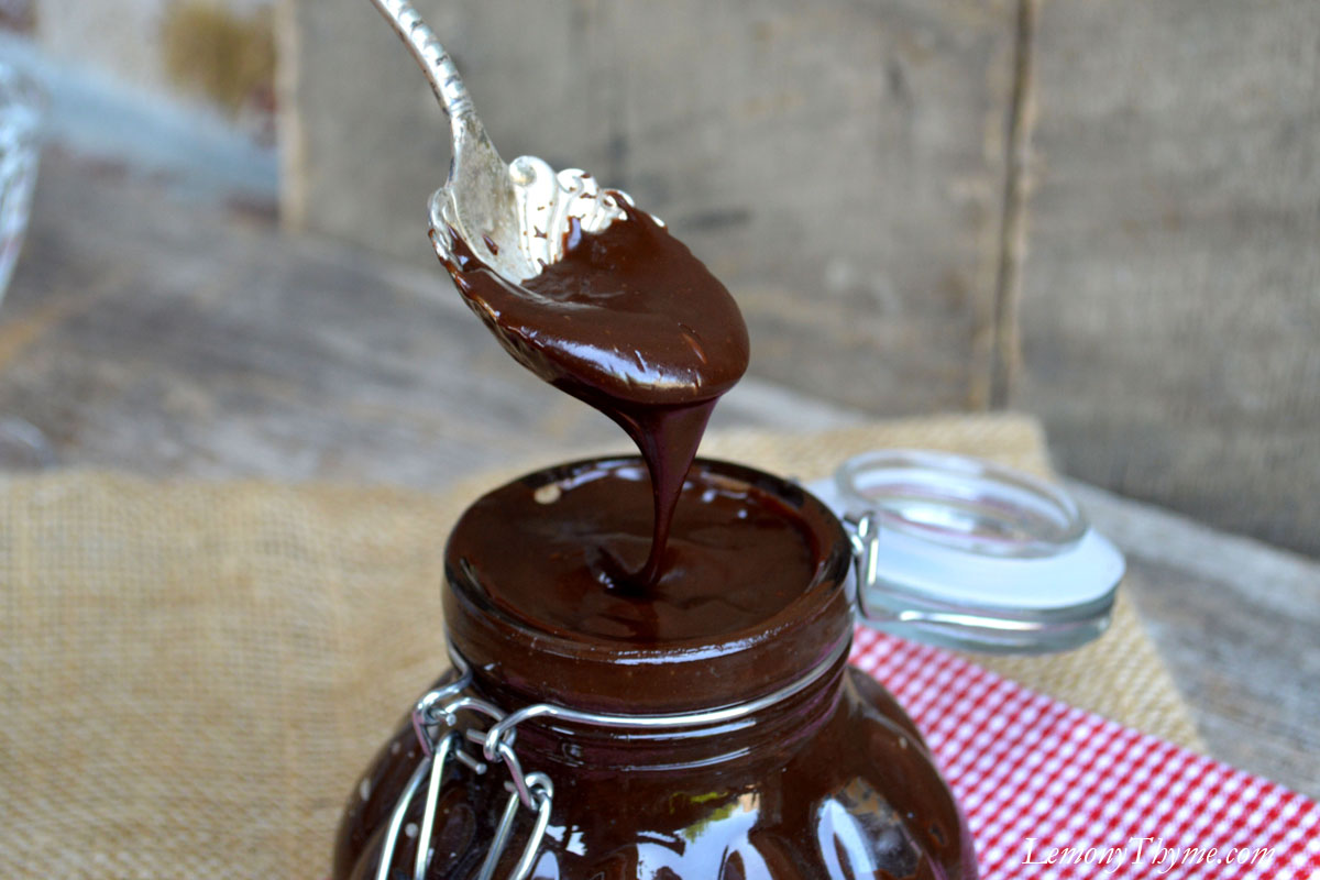 Homemade Hot Fudge Sauce Lemony Thyme