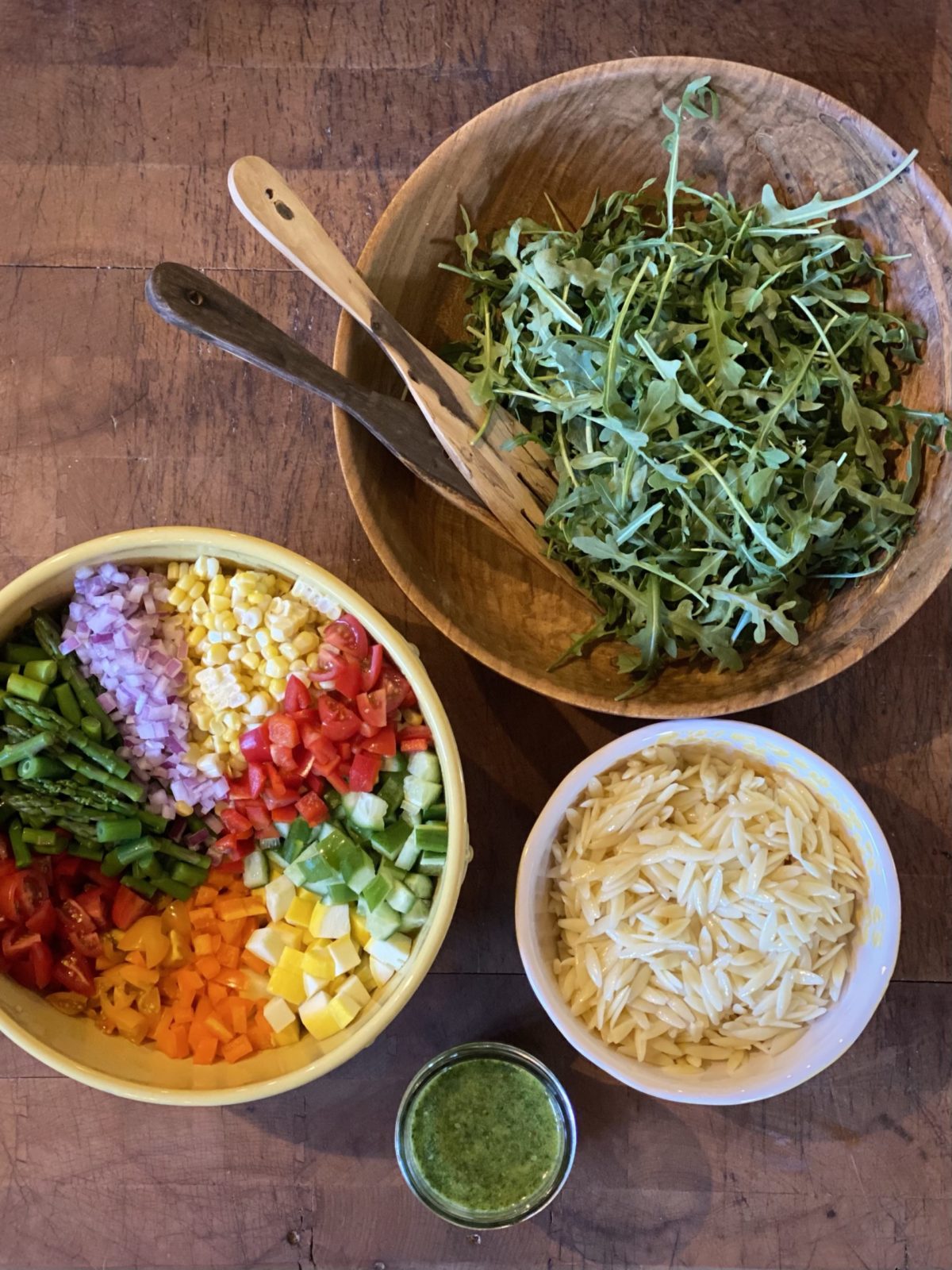 Fresh Summer Chopped Salad Recipe - The Savvy Spoon