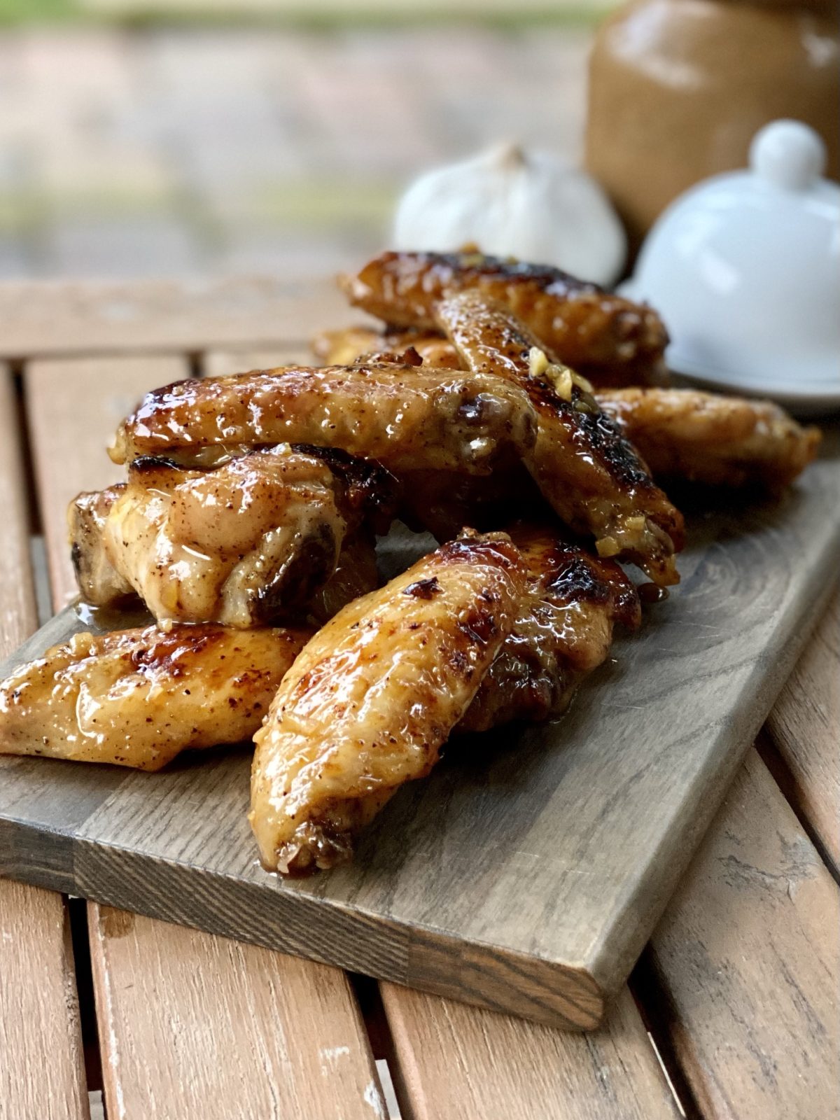 Honey Butter Chicken Wings - Yummy Kitchen